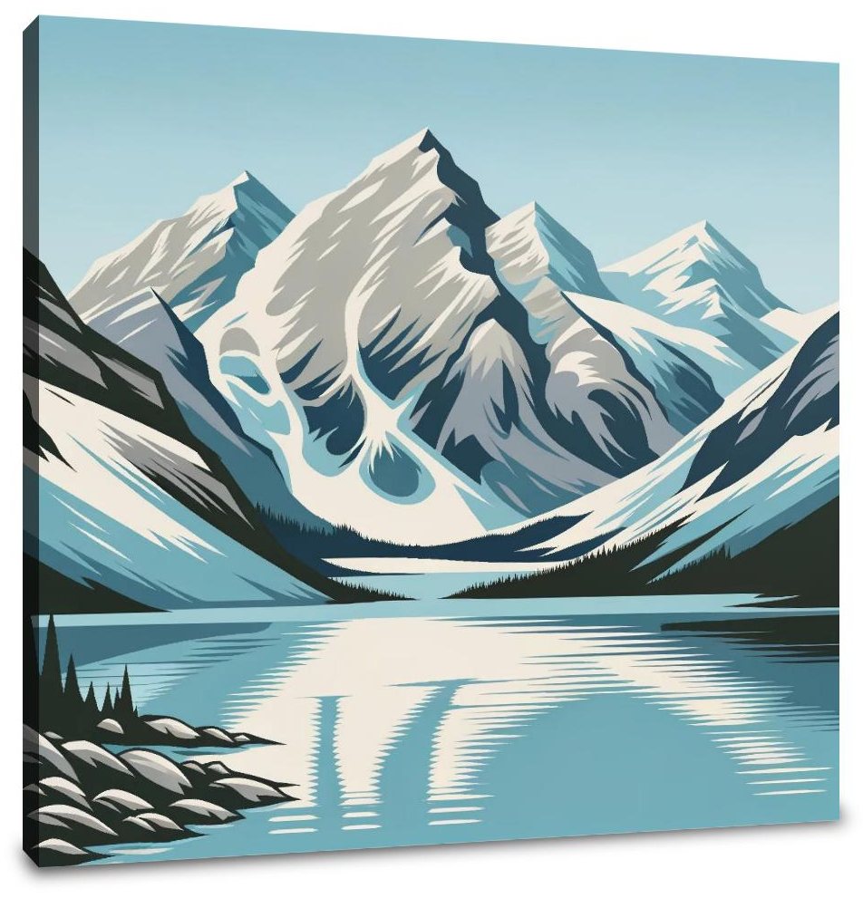 Alpine Serenity Canvas