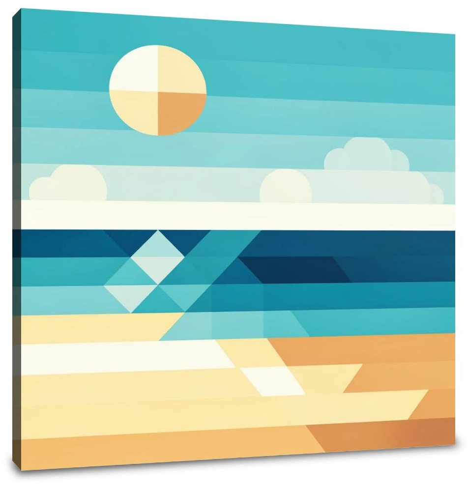 Coastal Calm Canvas
