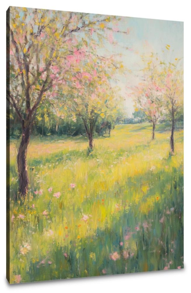 Delicate Spring Vista Canvas