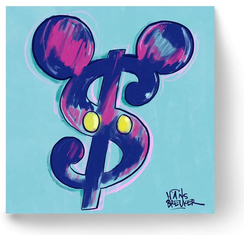 Dollar screen Mickey