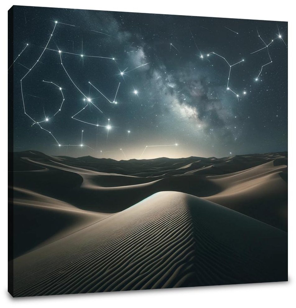 Desert Constellations Canvas