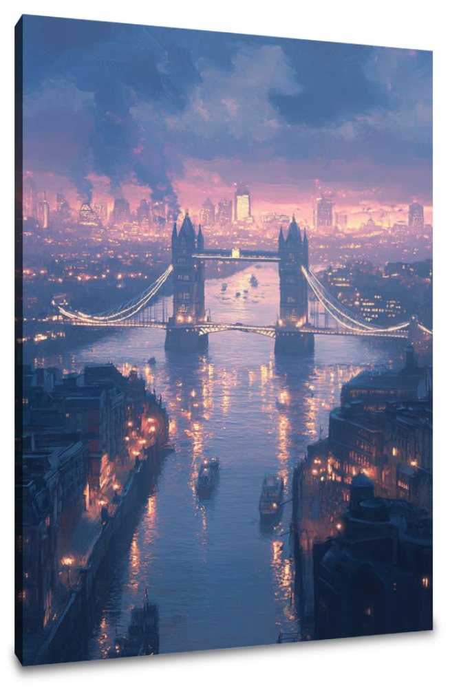 Twilight Reflections Canvas