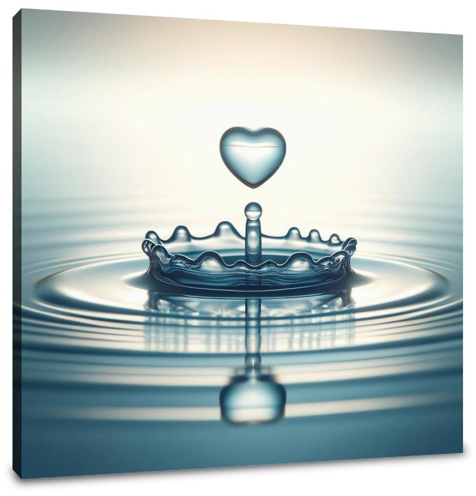 Love's Gentle Ripple Canvas