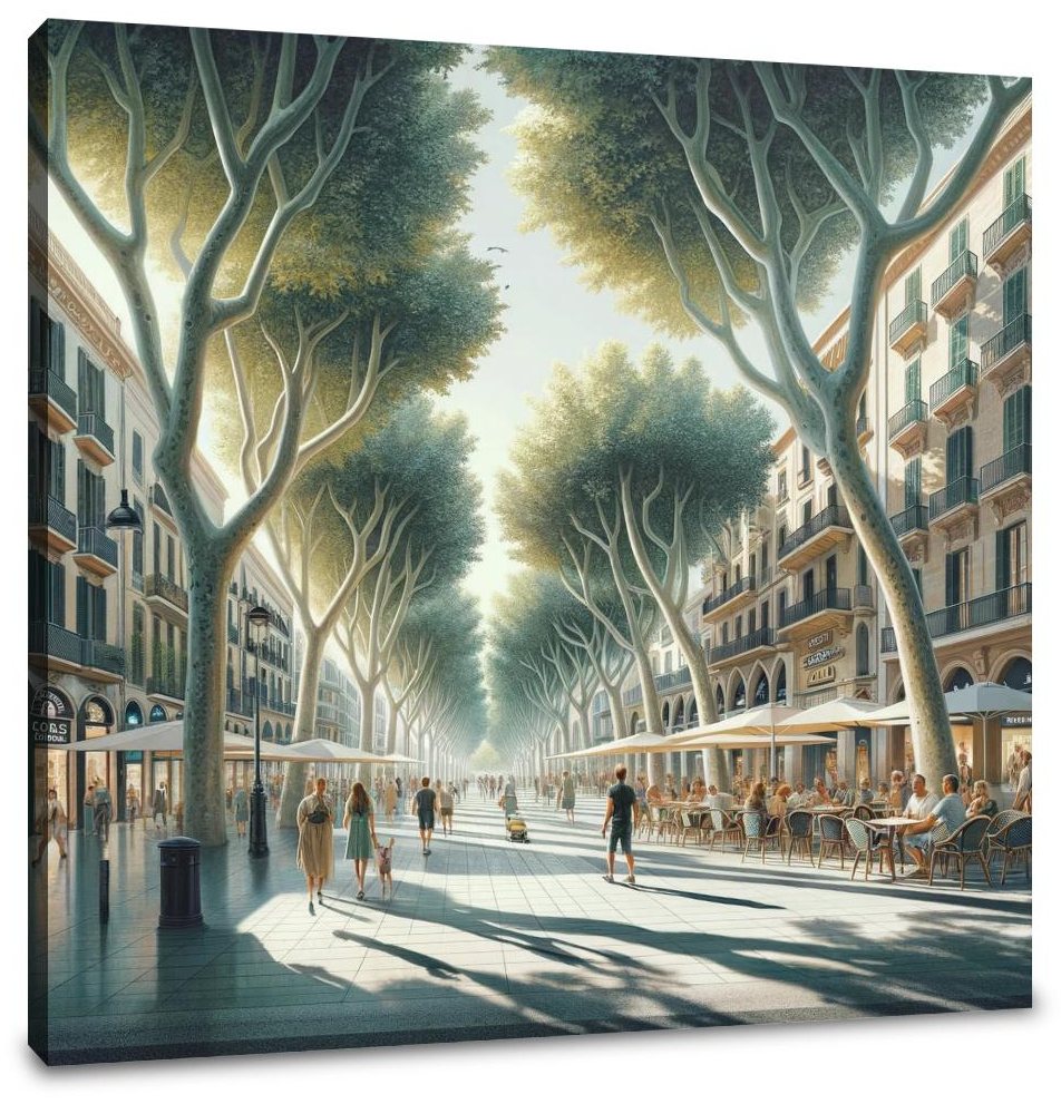 Passeig des Born Canvas