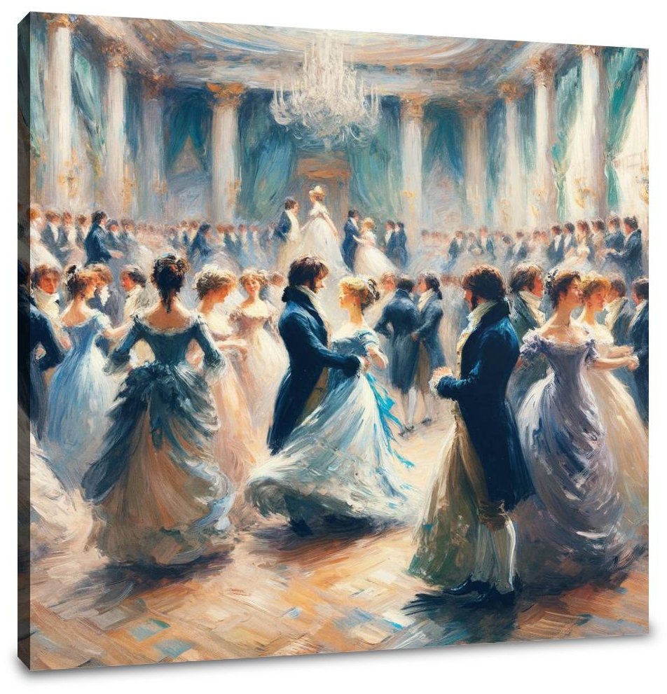 Whimsical Encounter Canvas