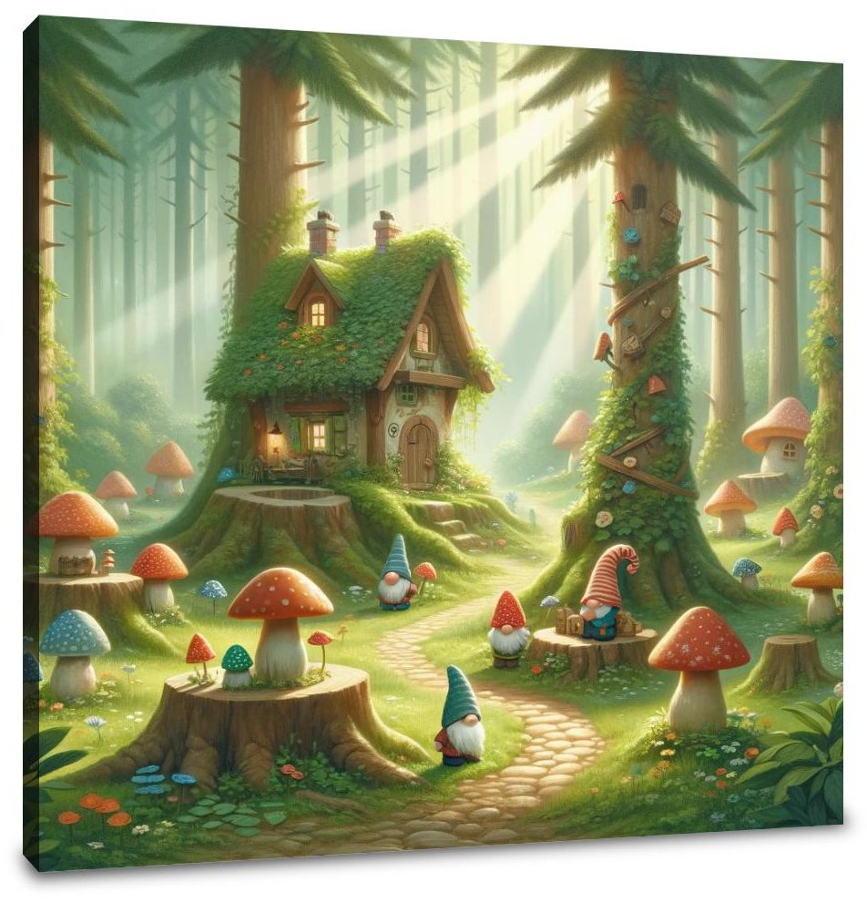 Enchanted Gnome Canvas