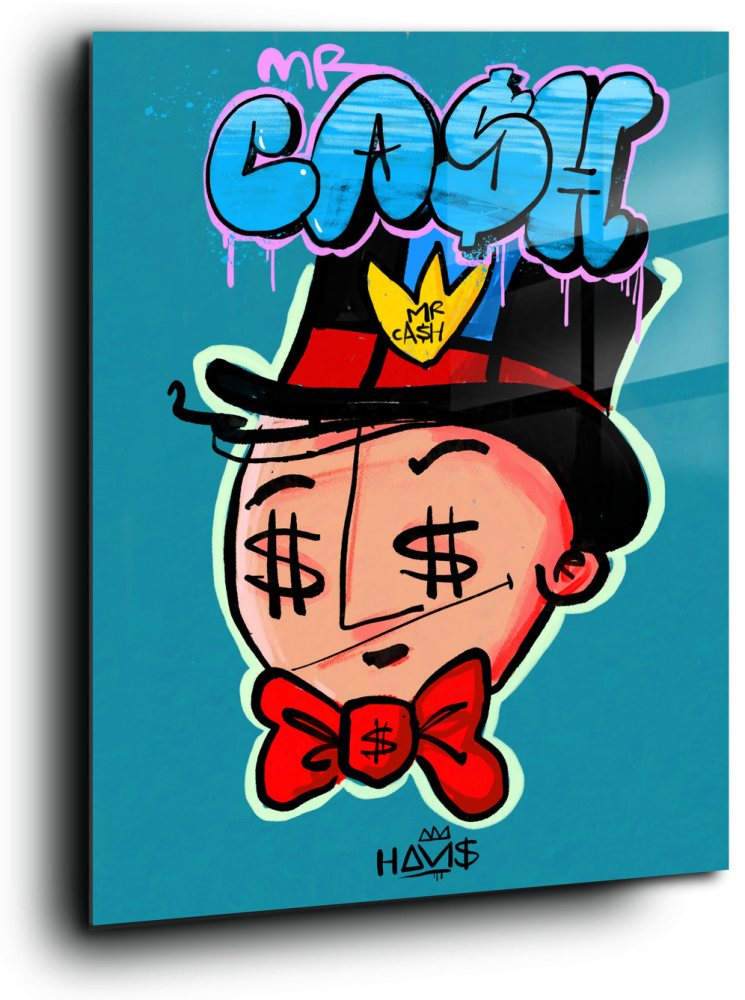 Graffiti Mr Cash dollareyes