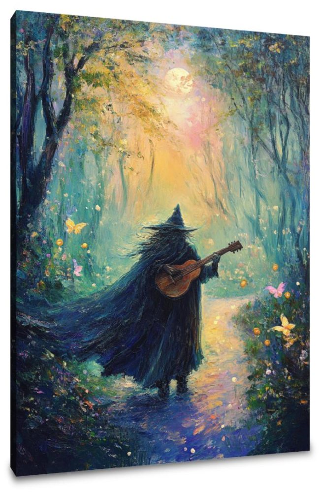 Enchanted Bard's Reverie Canvas