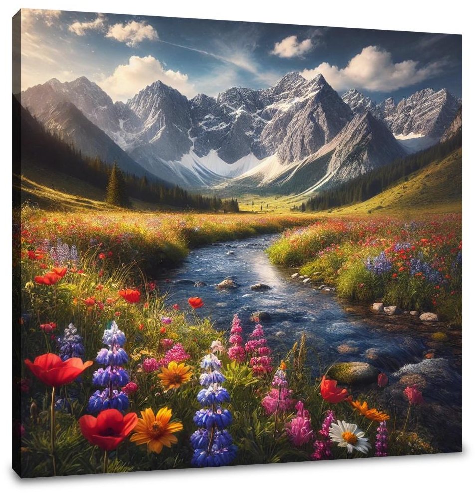Mountain Harmony Canvas