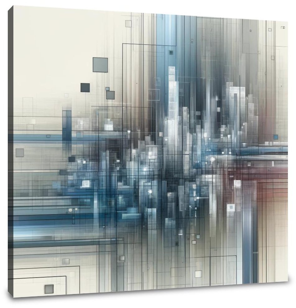 City Rhythm Canvas