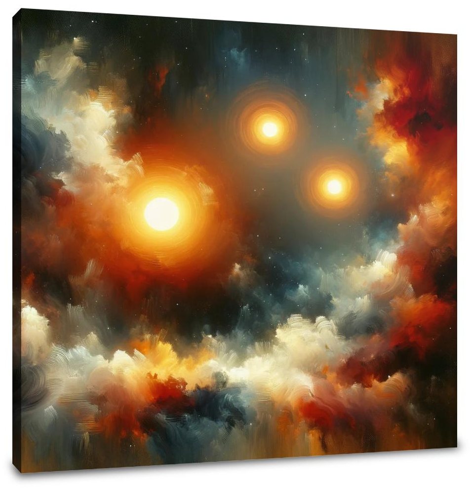 Nebula Emotions Canvas