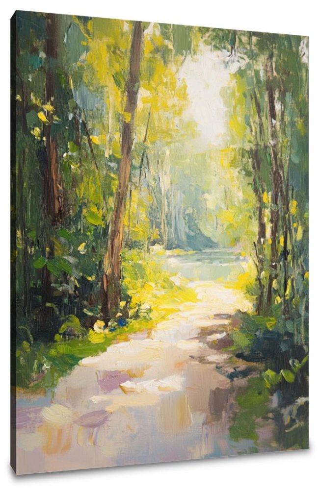 Nostalgic Tropical Journey Canvas