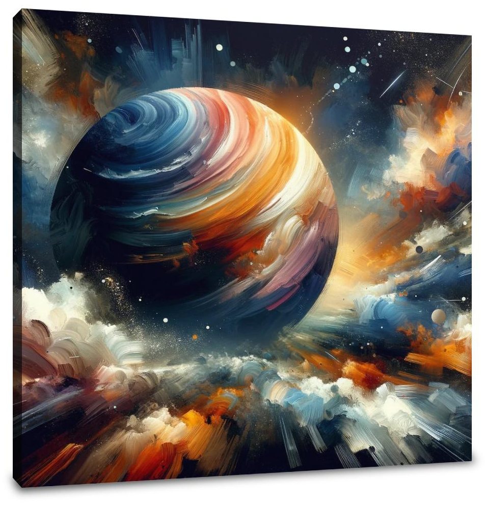 Planetary Passion Canvas
