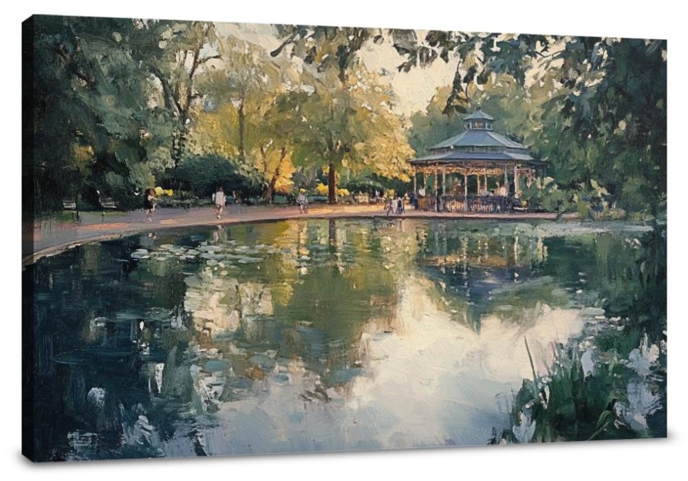 Walpole Park Nostalgia Canvas