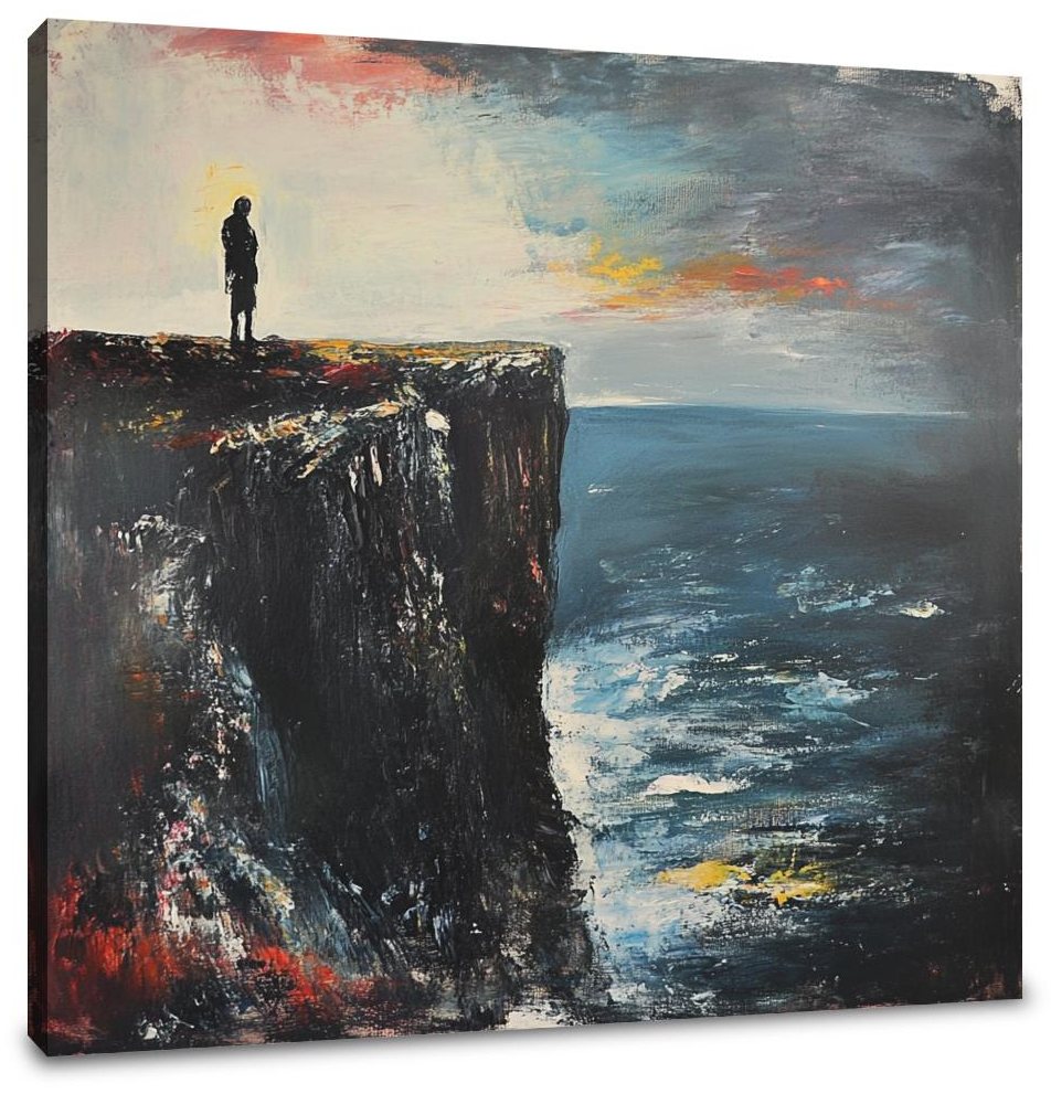 Saint David's Cliff Canvas