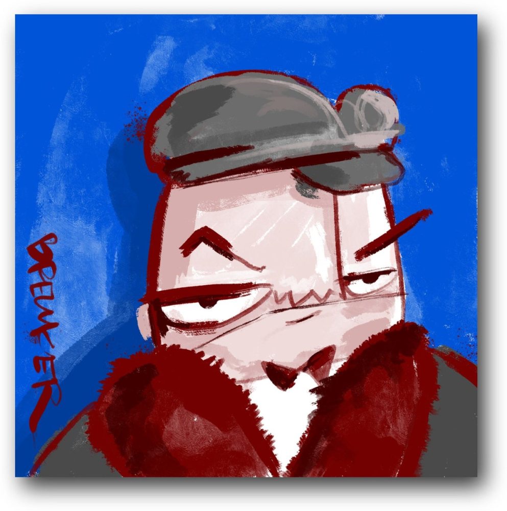 Peeky gangster. Icon