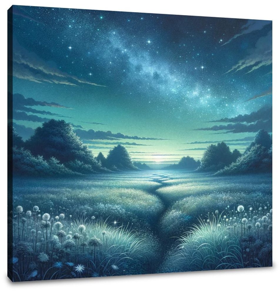 Twilight Meadow Canvas