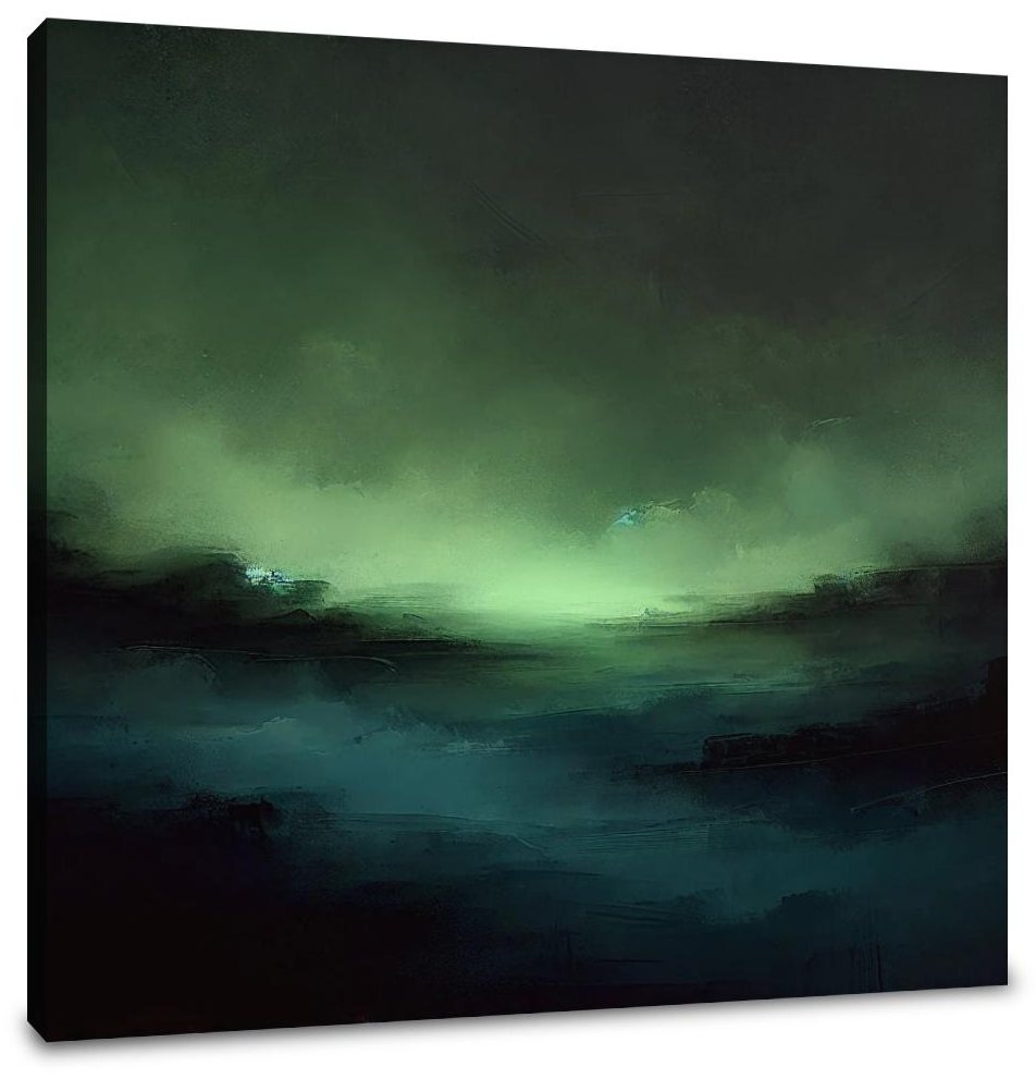 Ominous Horizon Depths Canvas