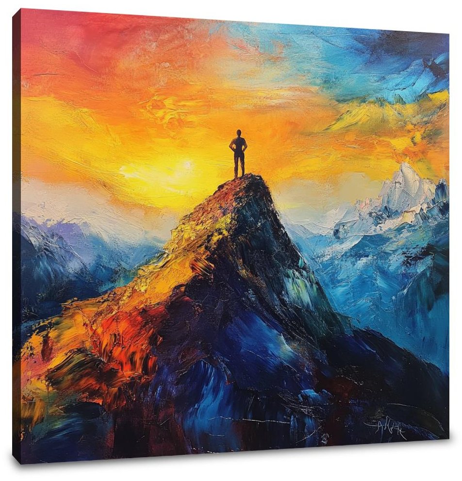 Peak of Glory Canvas