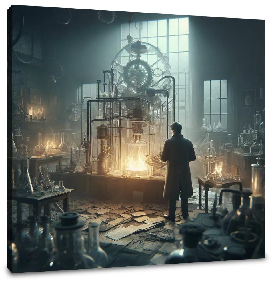 The Alchemist's Inquiry Canvas