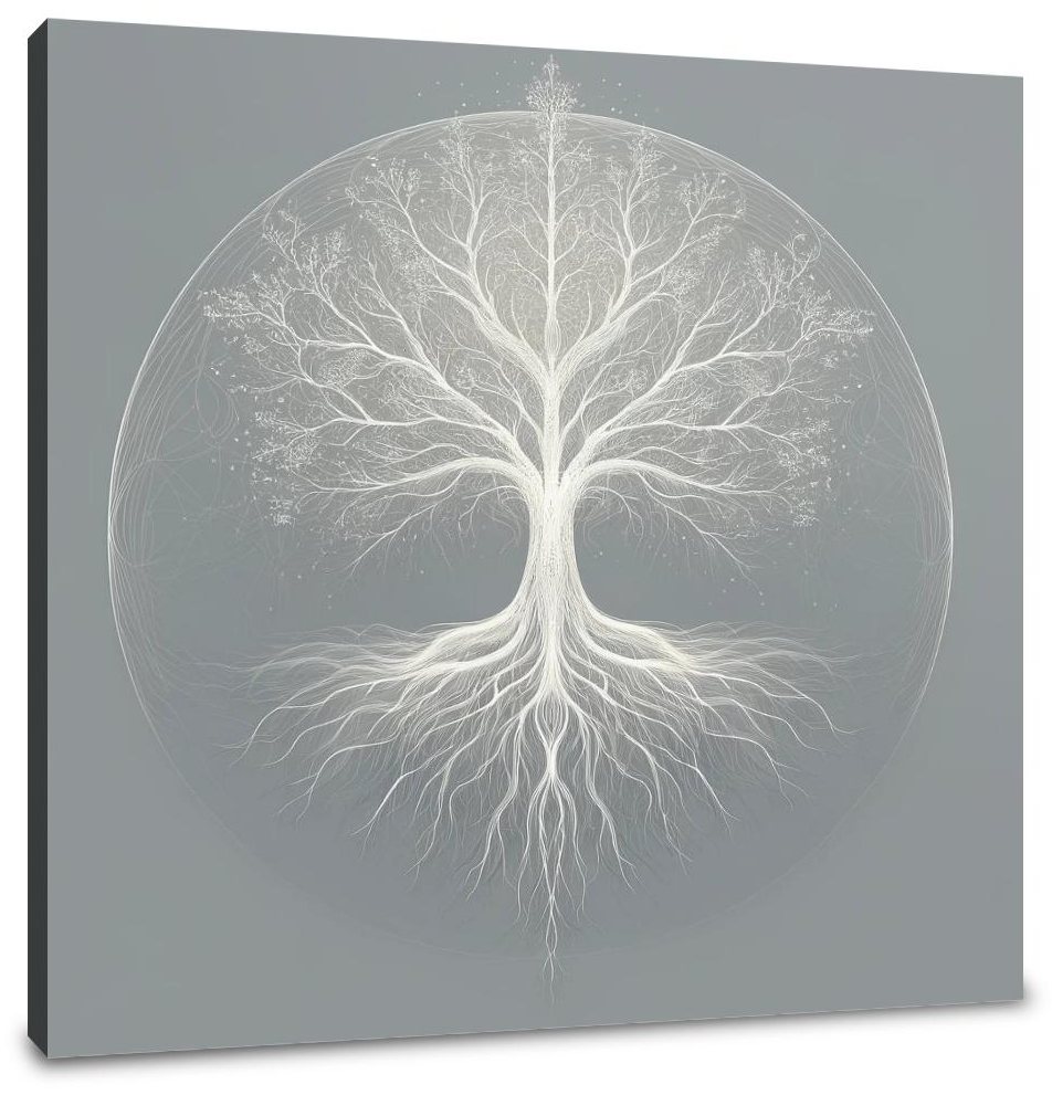 Spectral Roots Canvas