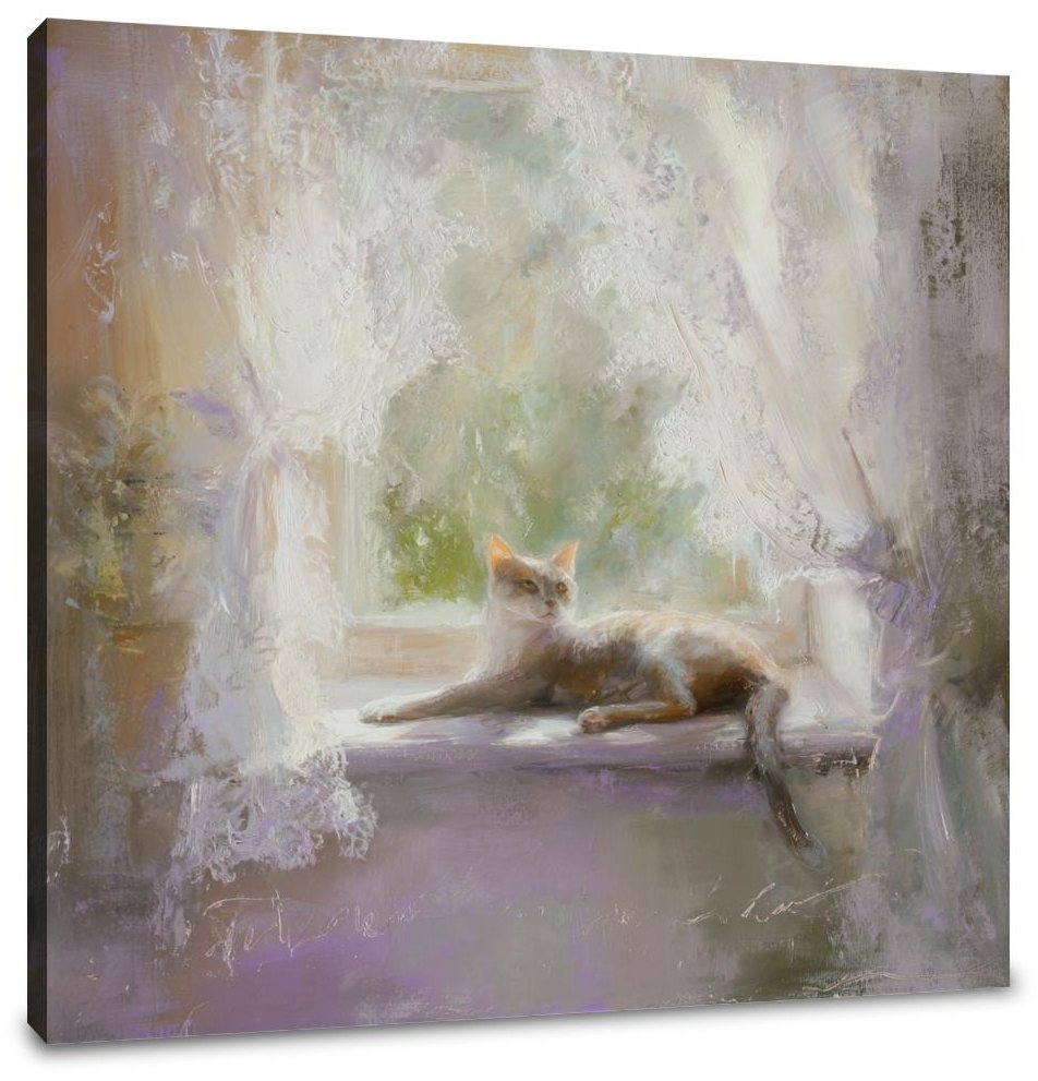 Afternoon Whiskers Canvas