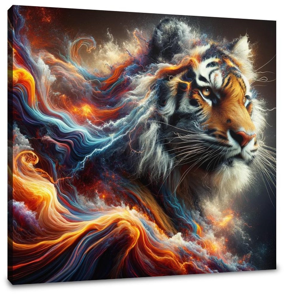 Tiger Energy Fusion Canvas