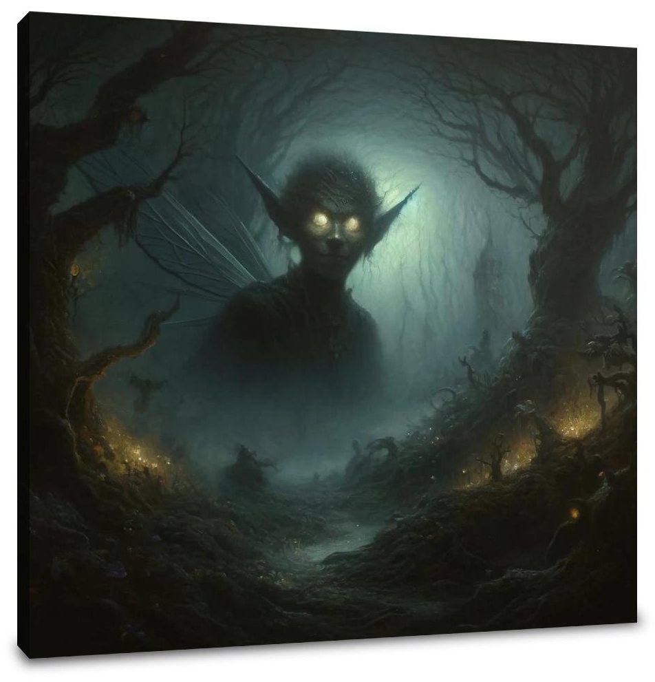 Fogbound Unseelie Canvas
