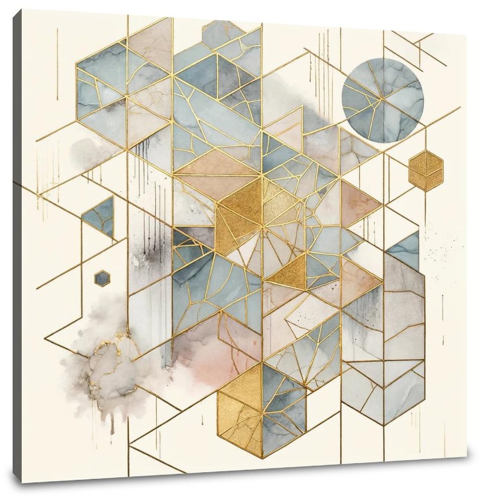 Kintsugi Harmony Canvas