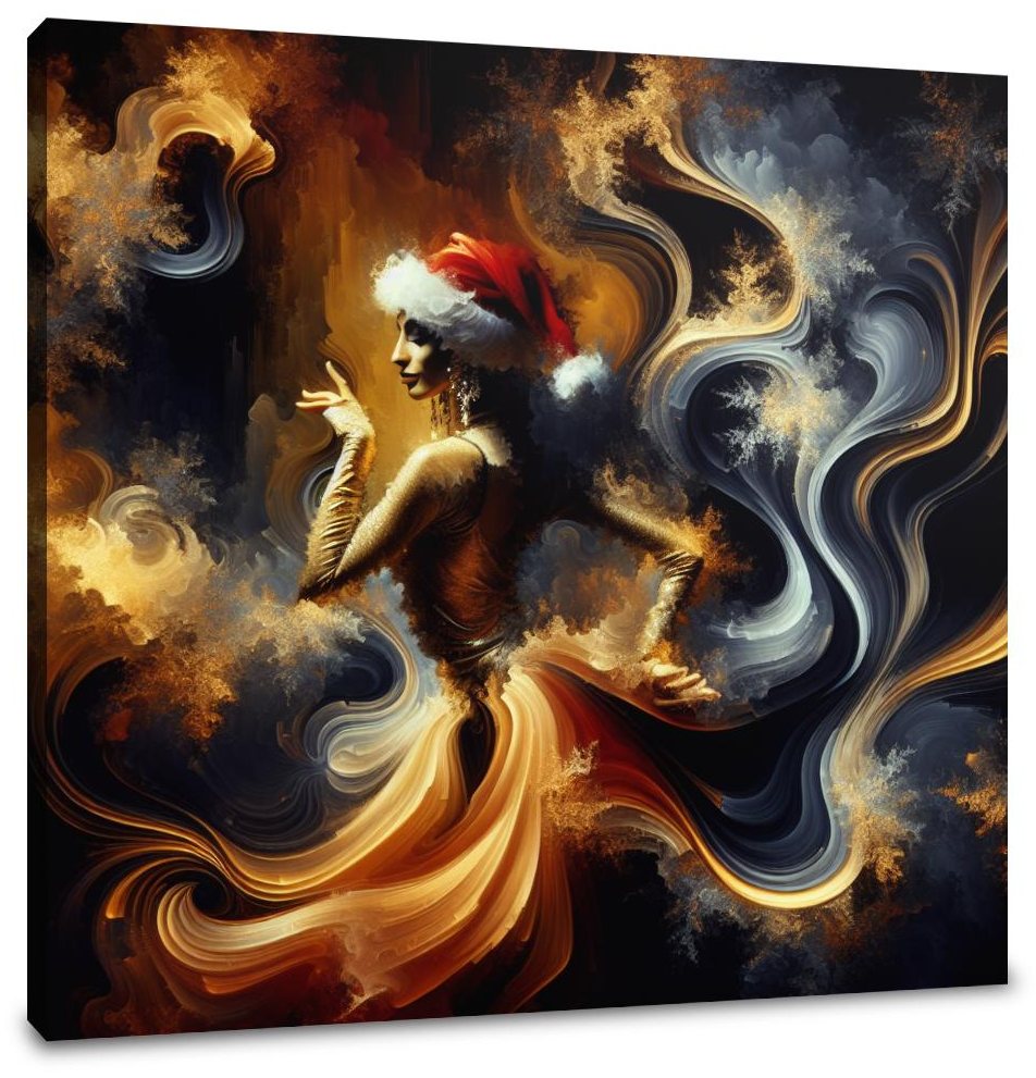 Christmas Enchantment Dance Canvas