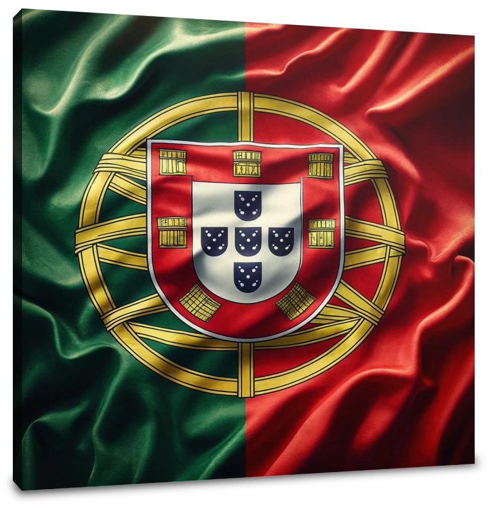 Portugal Flag Canvas