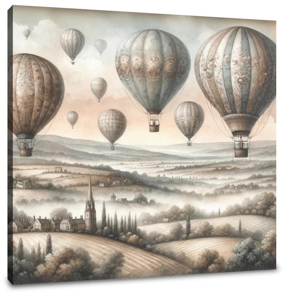 Victorian Skies Canvas