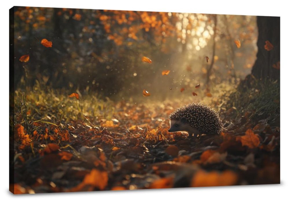Morning Forage Canvas