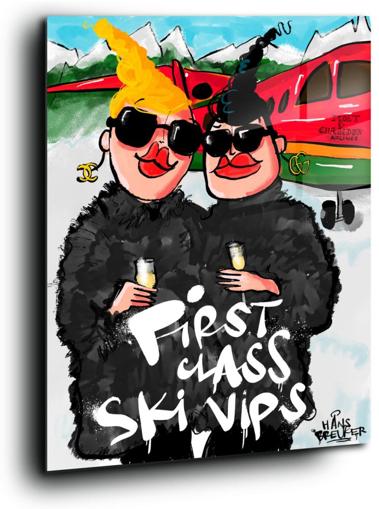 First-class ski VIPs