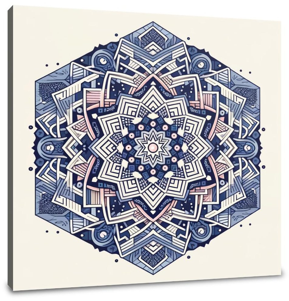 Depth Labyrinth Canvas