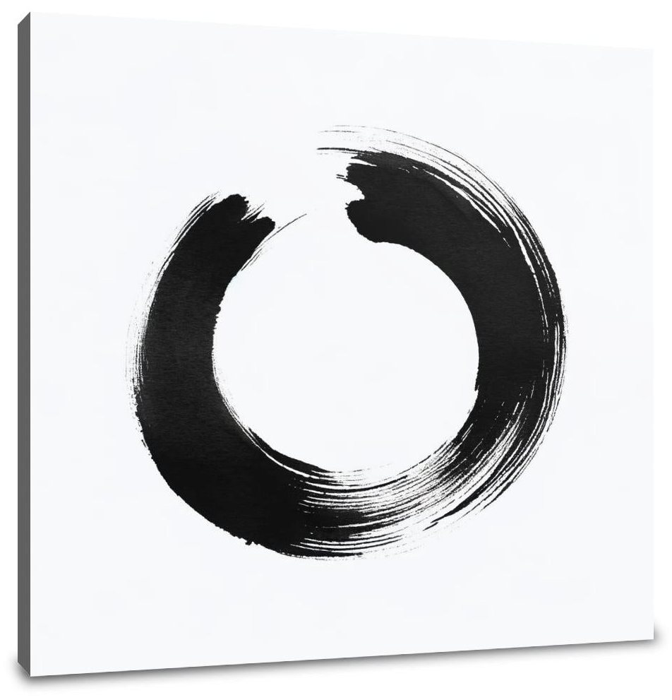 Zen Circle Minimalist Canvas