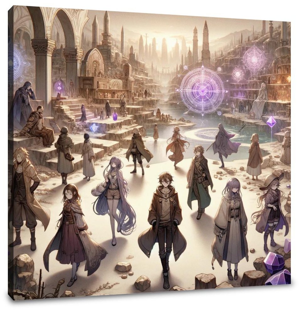 Reincarnation Chronicles Canvas