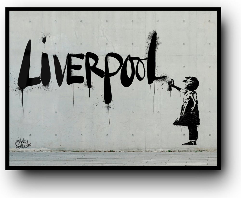 Liverpool Spraycan Girl – Liverpool Inspired Street Art