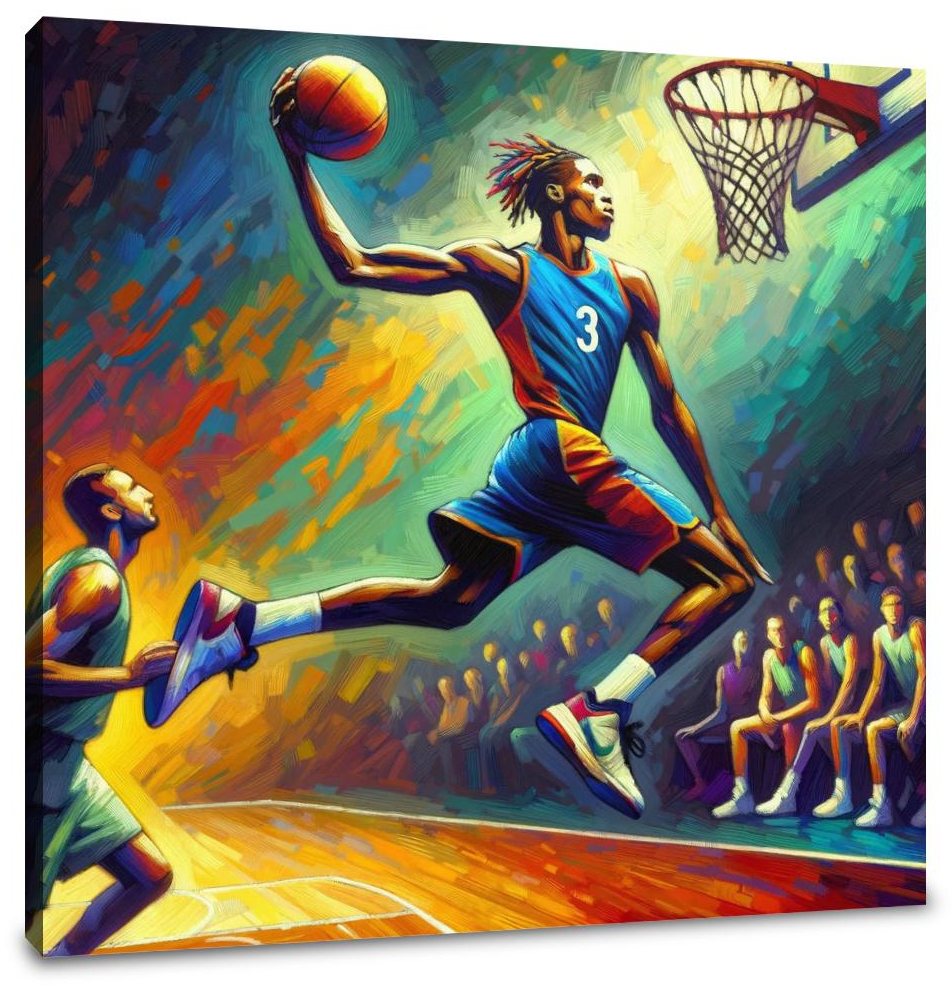 Sky-High Dunk Canvas