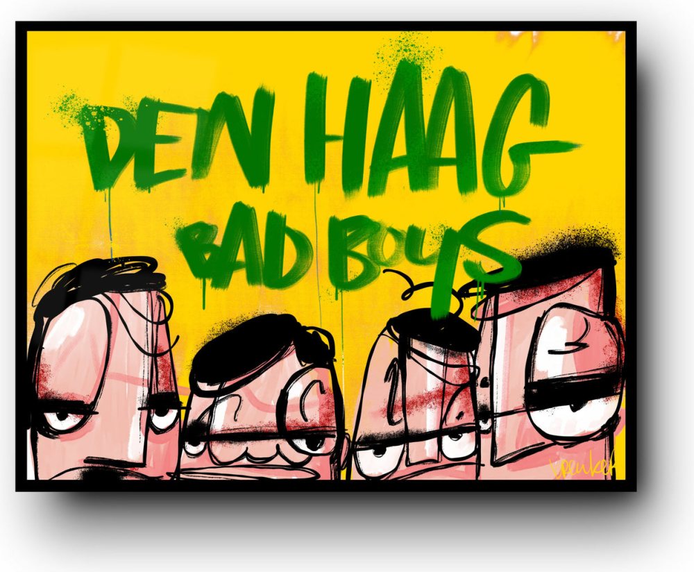Den Haag Bad Boys kunst