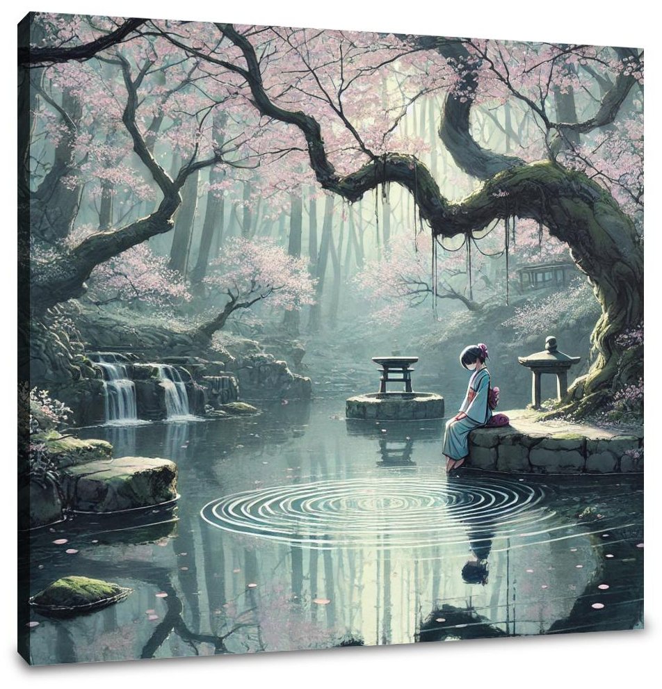 Forgotten Spring Serenity Canvas