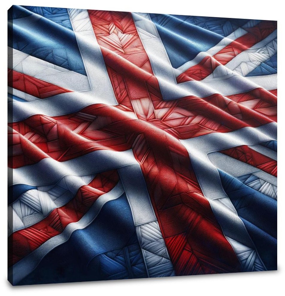 United Kingdom Flag Canvas