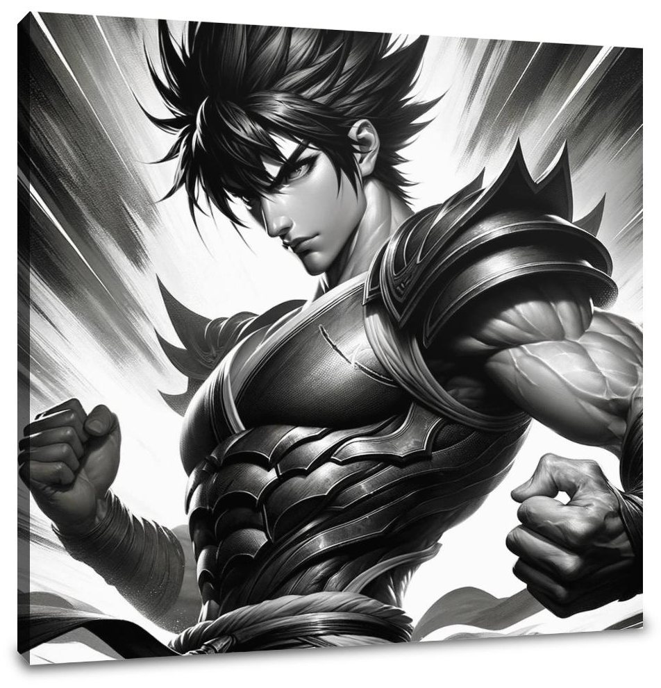Prideful Warrior Canvas