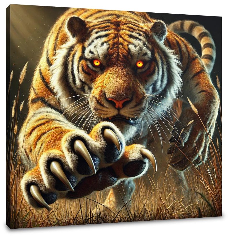 Wild Fury Canvas