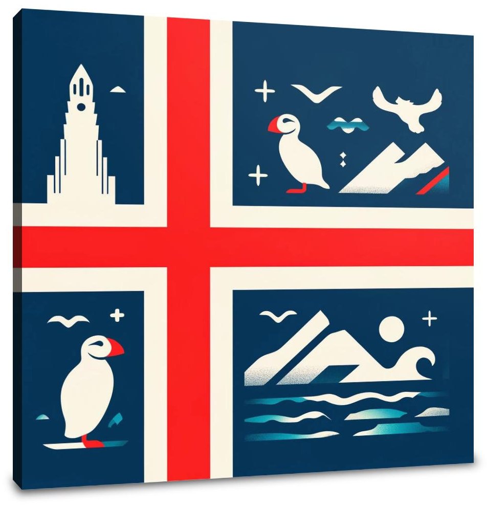 Iceland Essence Canvas