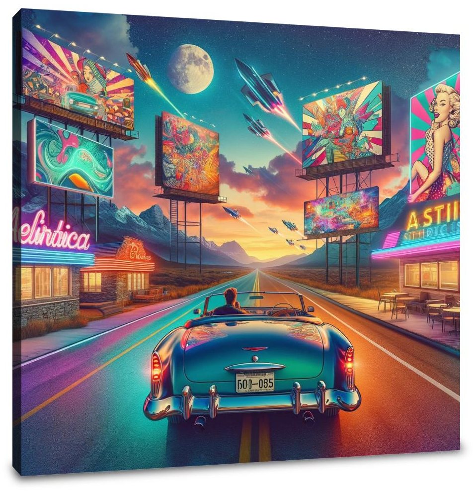 Timeless Highway Canvas