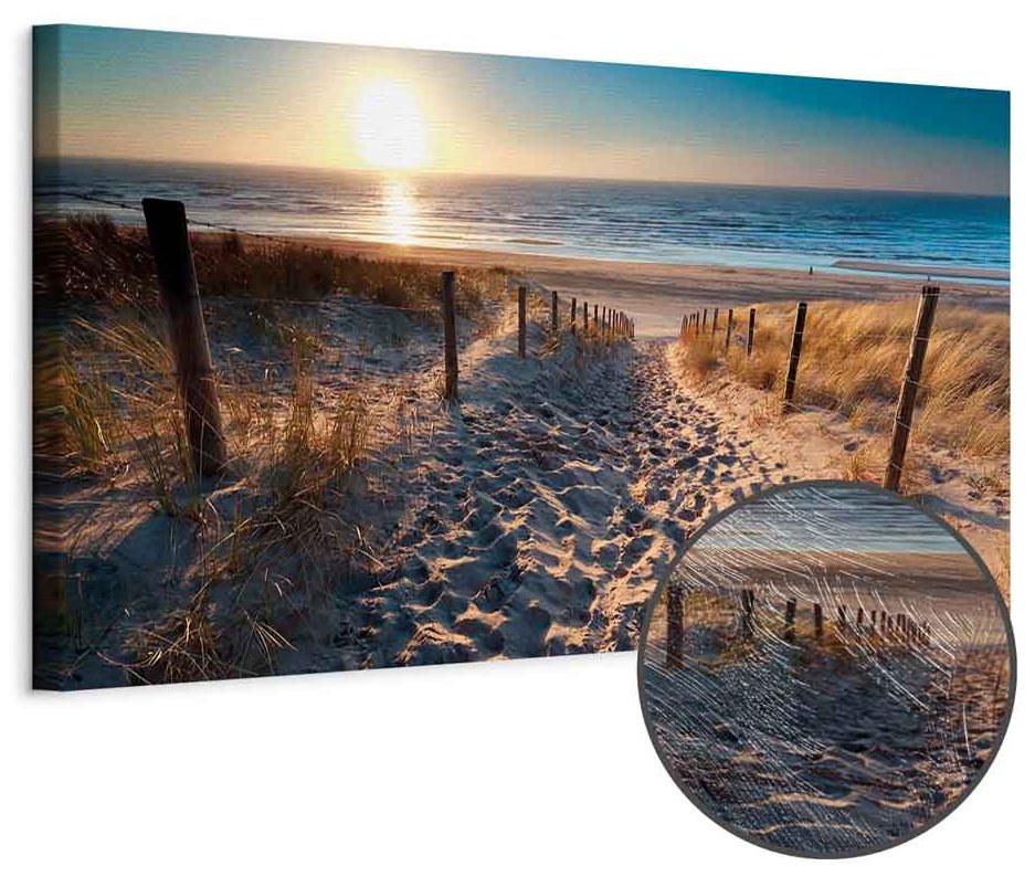 Leinwandbild - Sunset Path
