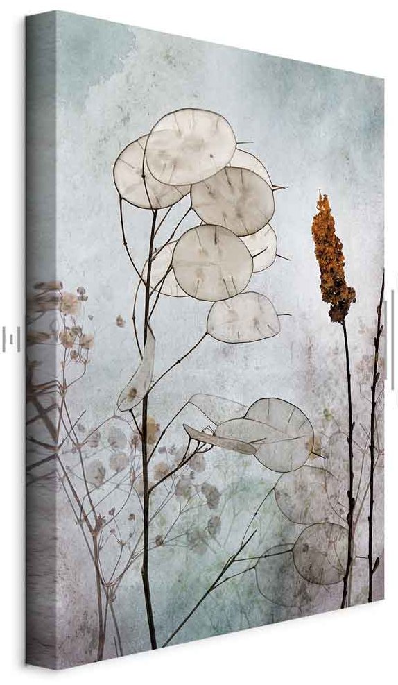Leinwandbild - Lunaria Fruits (1 Part) Vertical