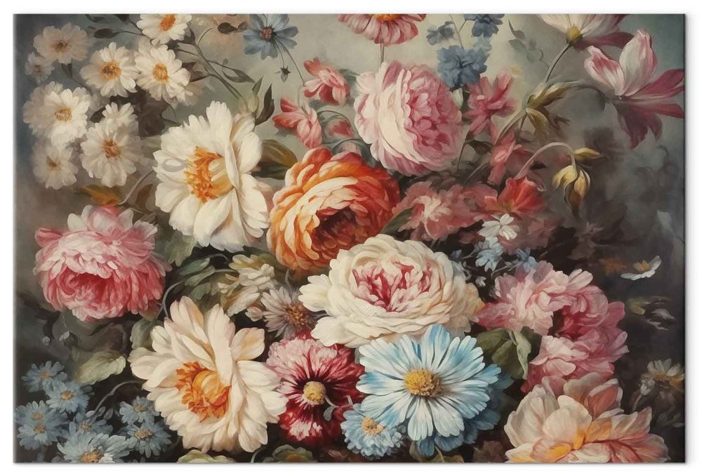 Leinwandbild - The scent of garden flowers