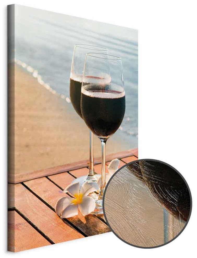 Leinwandbild - Love Refreshment (1 Part) Vertical